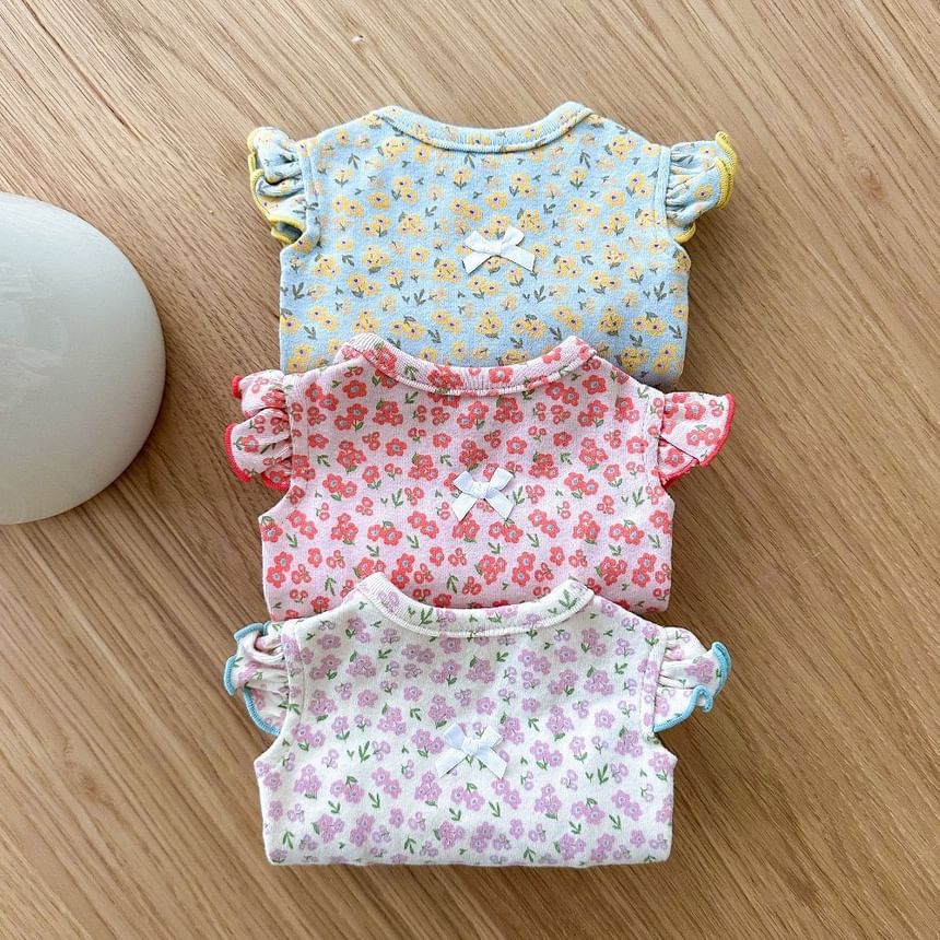 Cissilli - Bloemen Pet Top (Diverse ontwerpen)