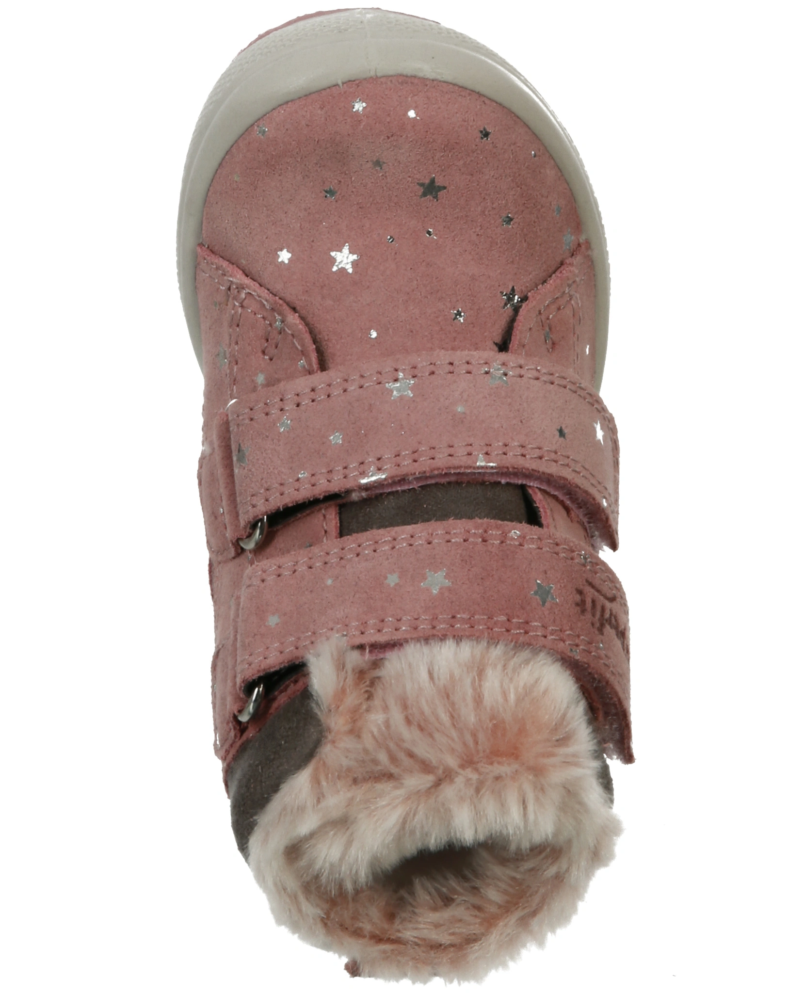 Klett-Boots GROOVY - STARS in rosa/grau