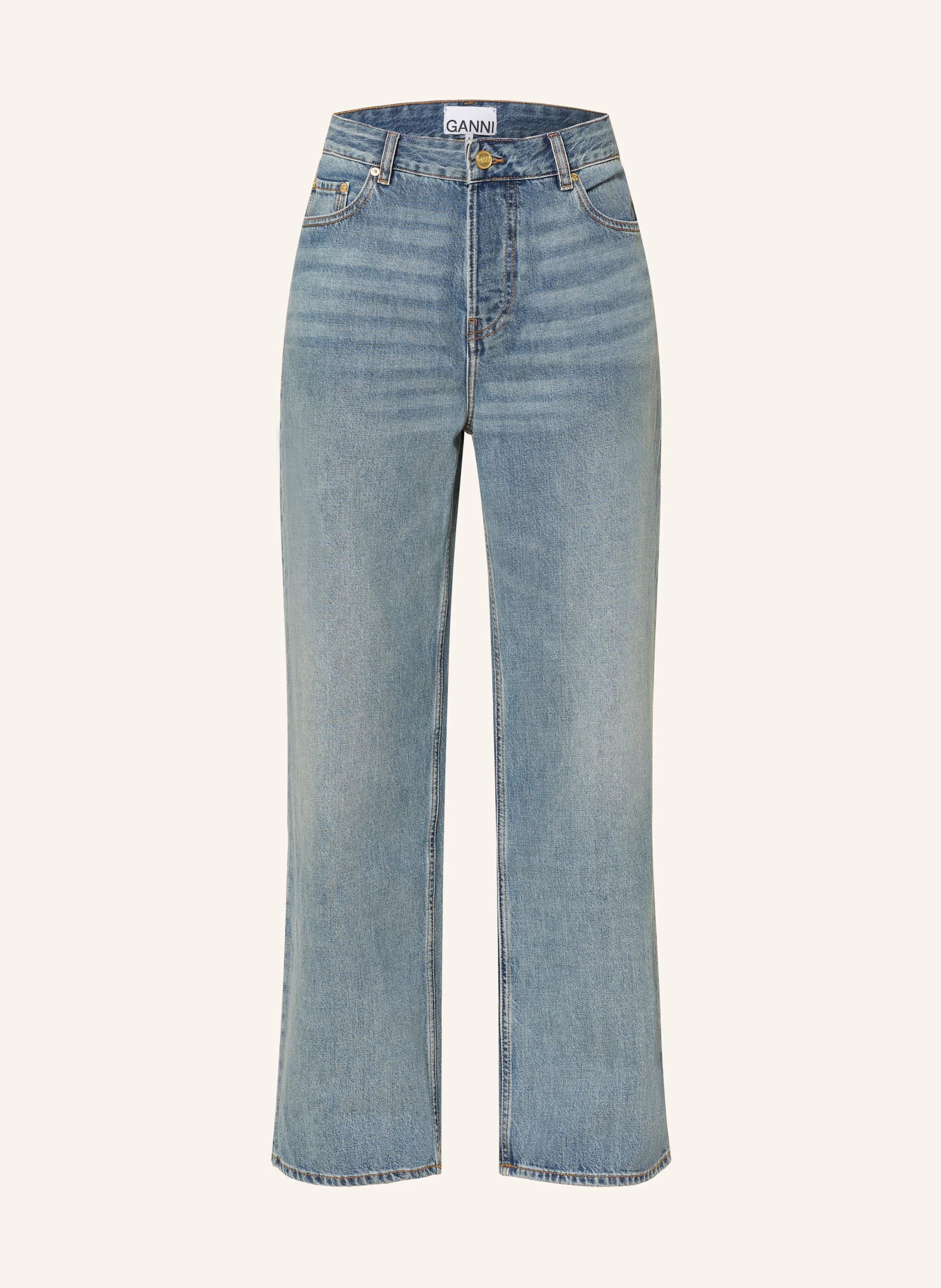 GANNI Straight Jeans IZEY