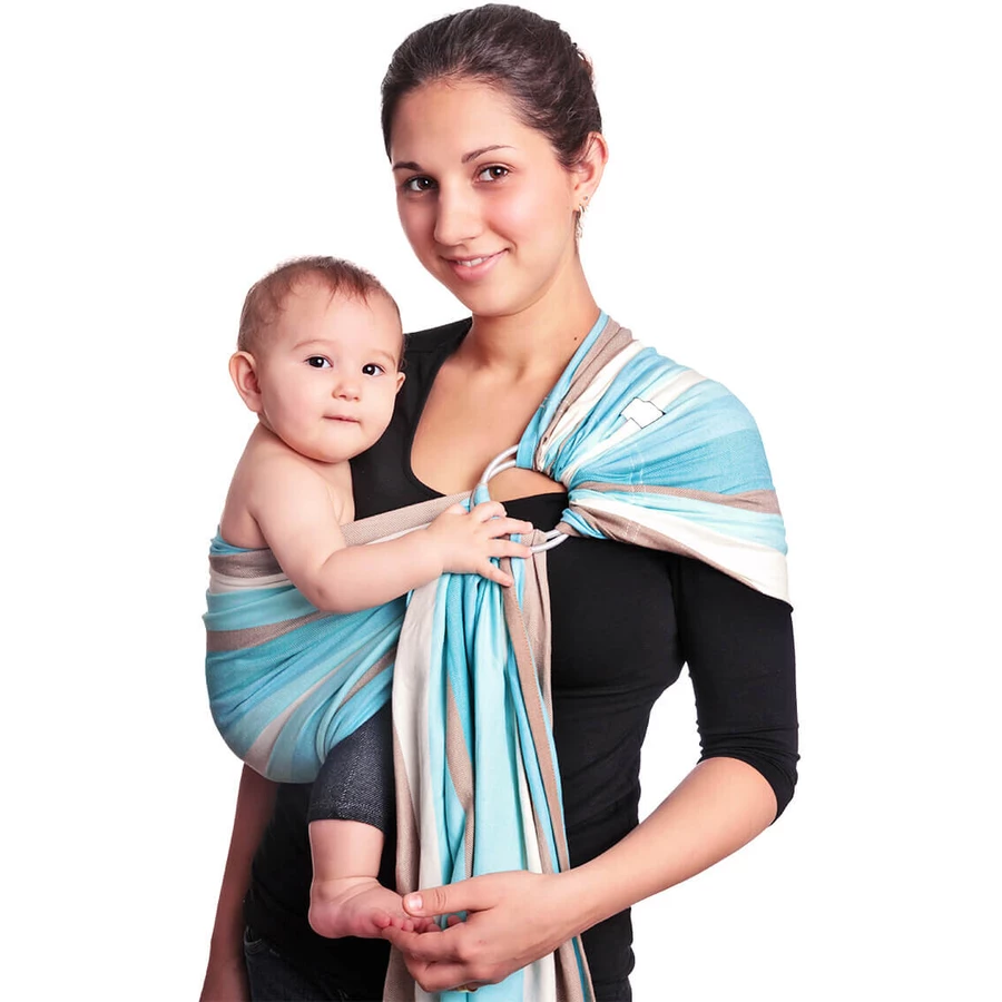 Hoppediz Babytragetuch Ring-Sling Brest