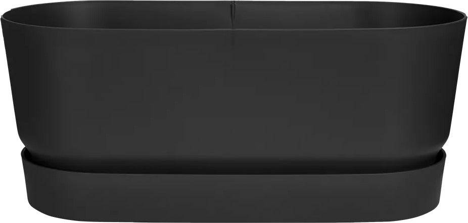 Elho plantenbak Greenville zwart 78 x 35 x 33,5 cm