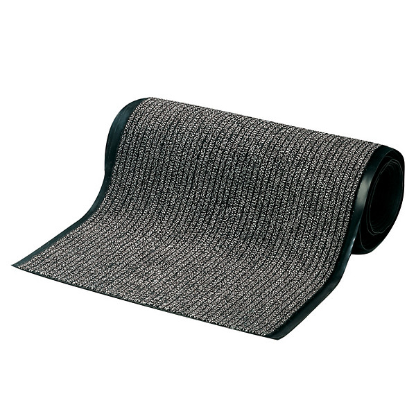 Tapis couloir absorbant Smart anthracite au mètre linéaire largeur 0,90 m
