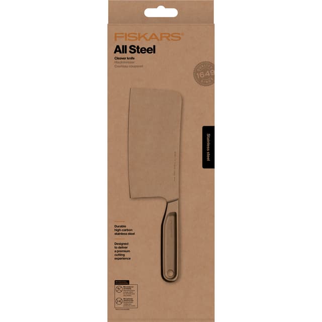 Fiskars Hakkekniv i alt stål 16 cm