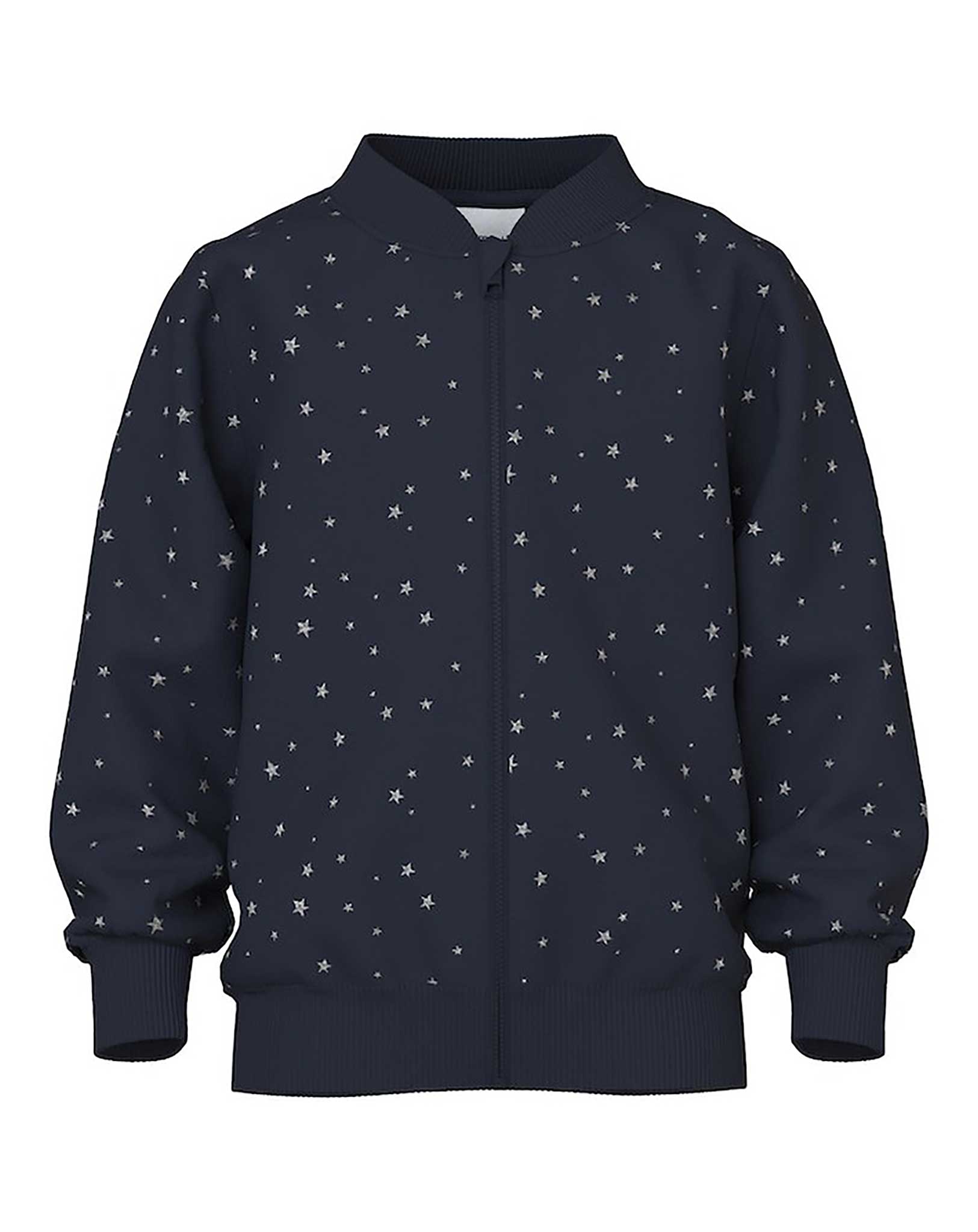 Sweatjacke NMFBELLA STARS in dark sapphire
