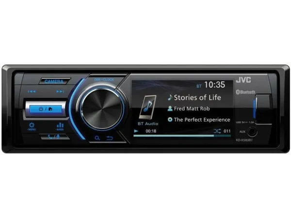 JVC KD-X560BT - Digital modtager - display - 3