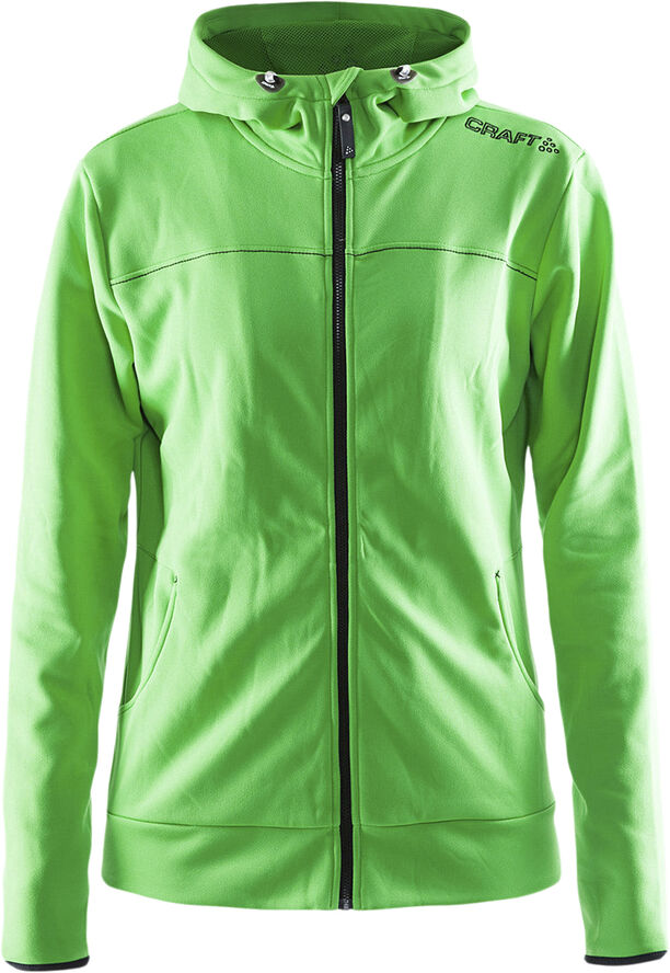 Craft Leisure Full Zip Hættetrøje Grøn