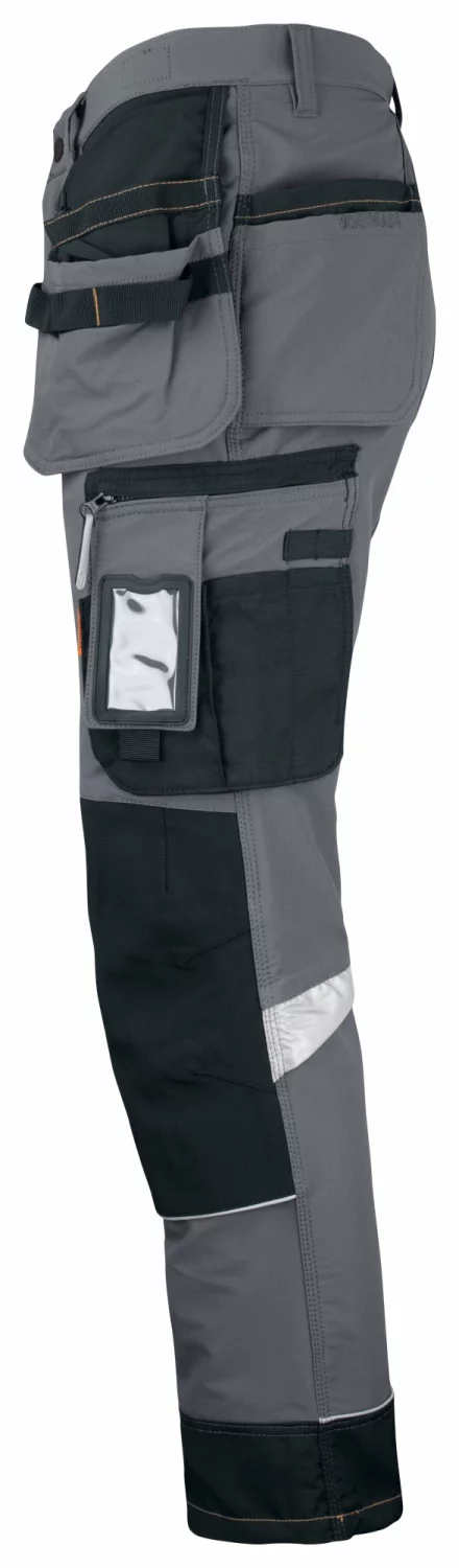 Jobman 2191 Werkbroek Stretch - Maat 44 - Grijs/Zwart