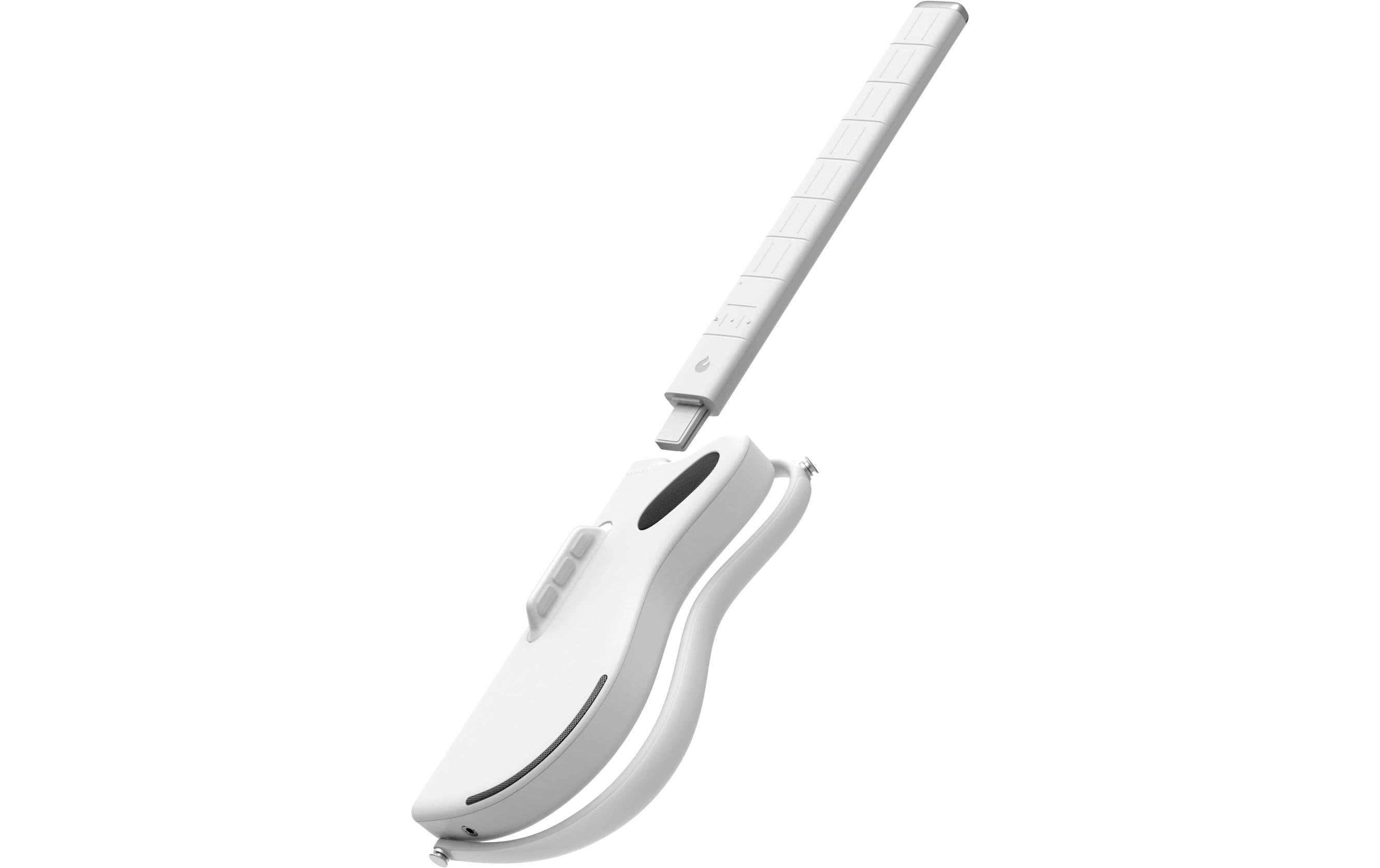 E-Gitarre Genie weiss<br>Sample-basierte saitenlose Smart-Gitarre