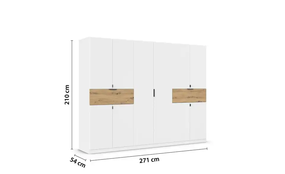 Drehtürenschrank 271 cm 10 Stück