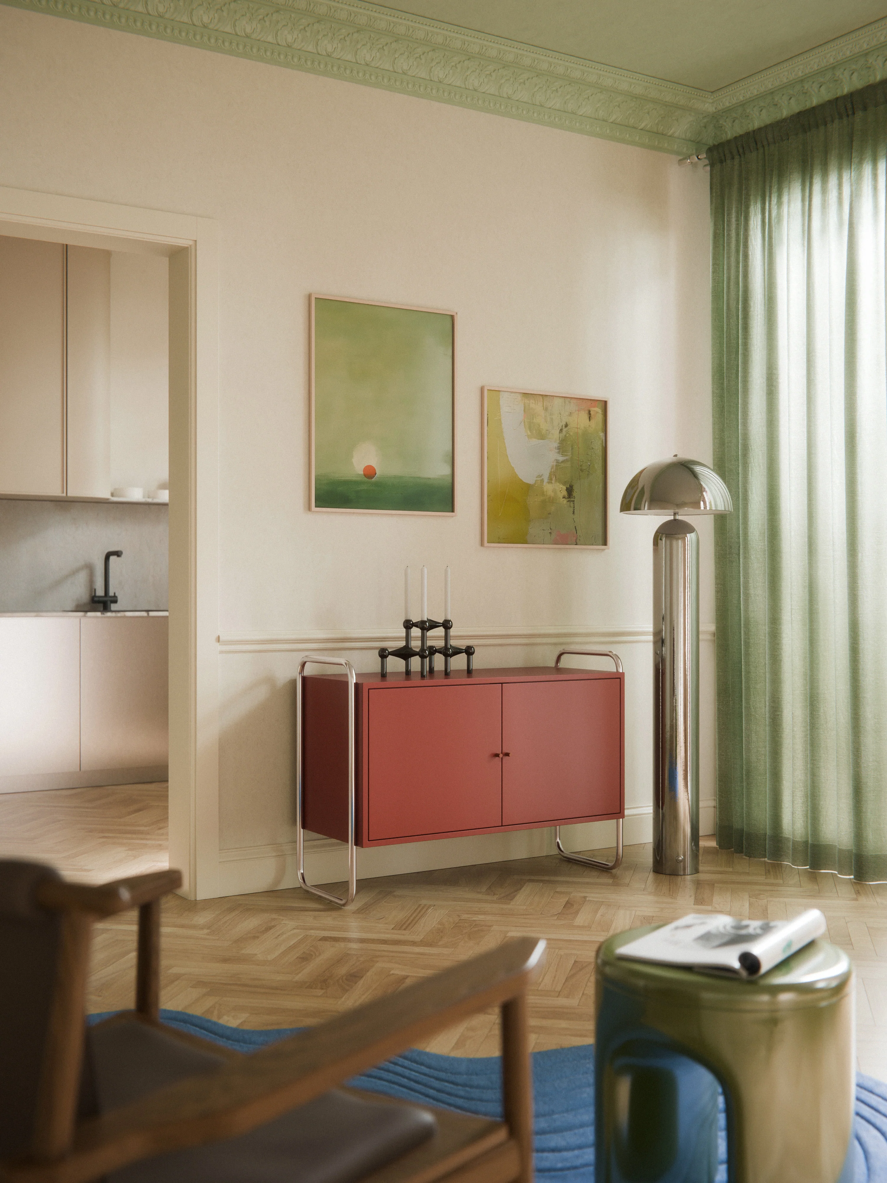 Metalen dressoir Robyn