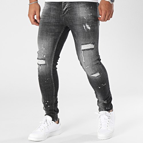 Jean Skinny Gris Anthracite