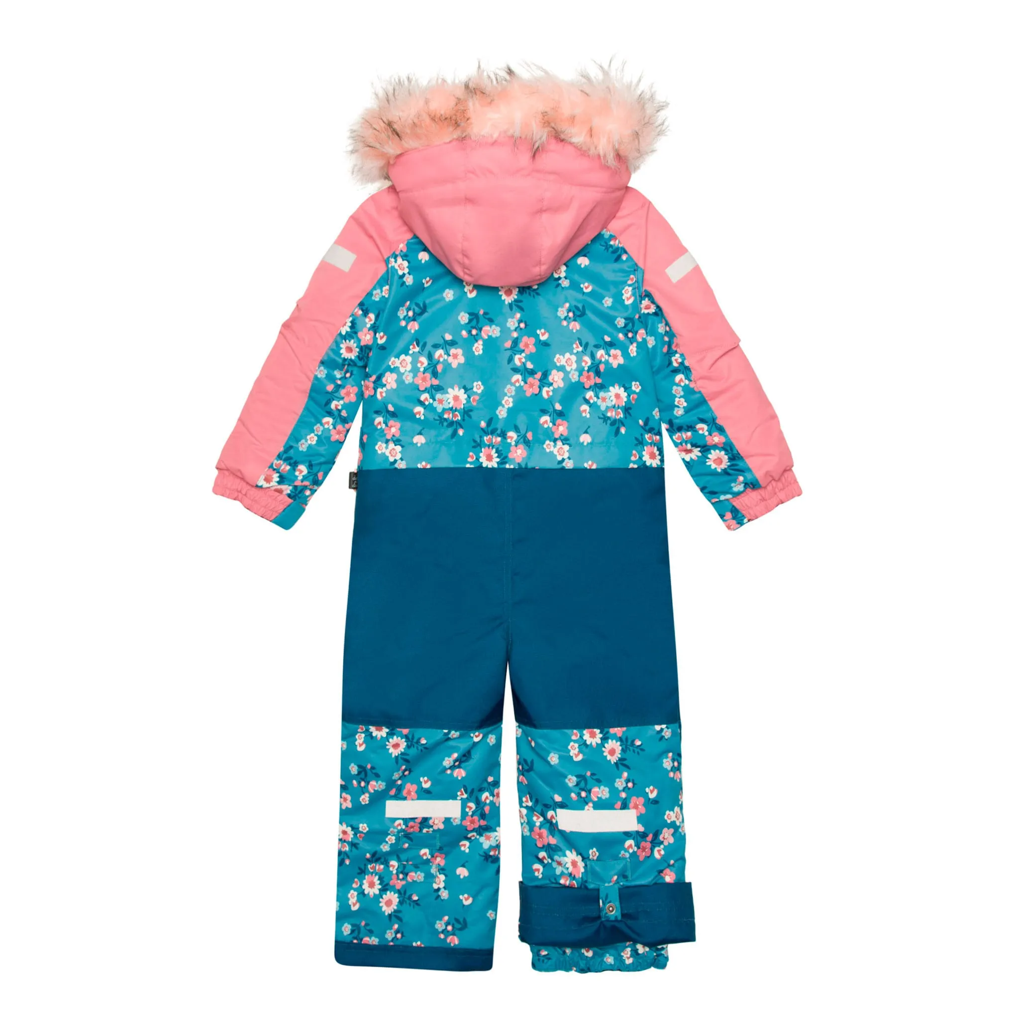 Deux par Deux Habit de Neige Une Pièce Petits Bouquets 2-6ans