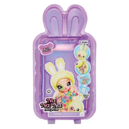 MGA Entertainment Na! Na! Na! Surprise 2-in-1 Pom Doll Series 4- Bebe Groovy