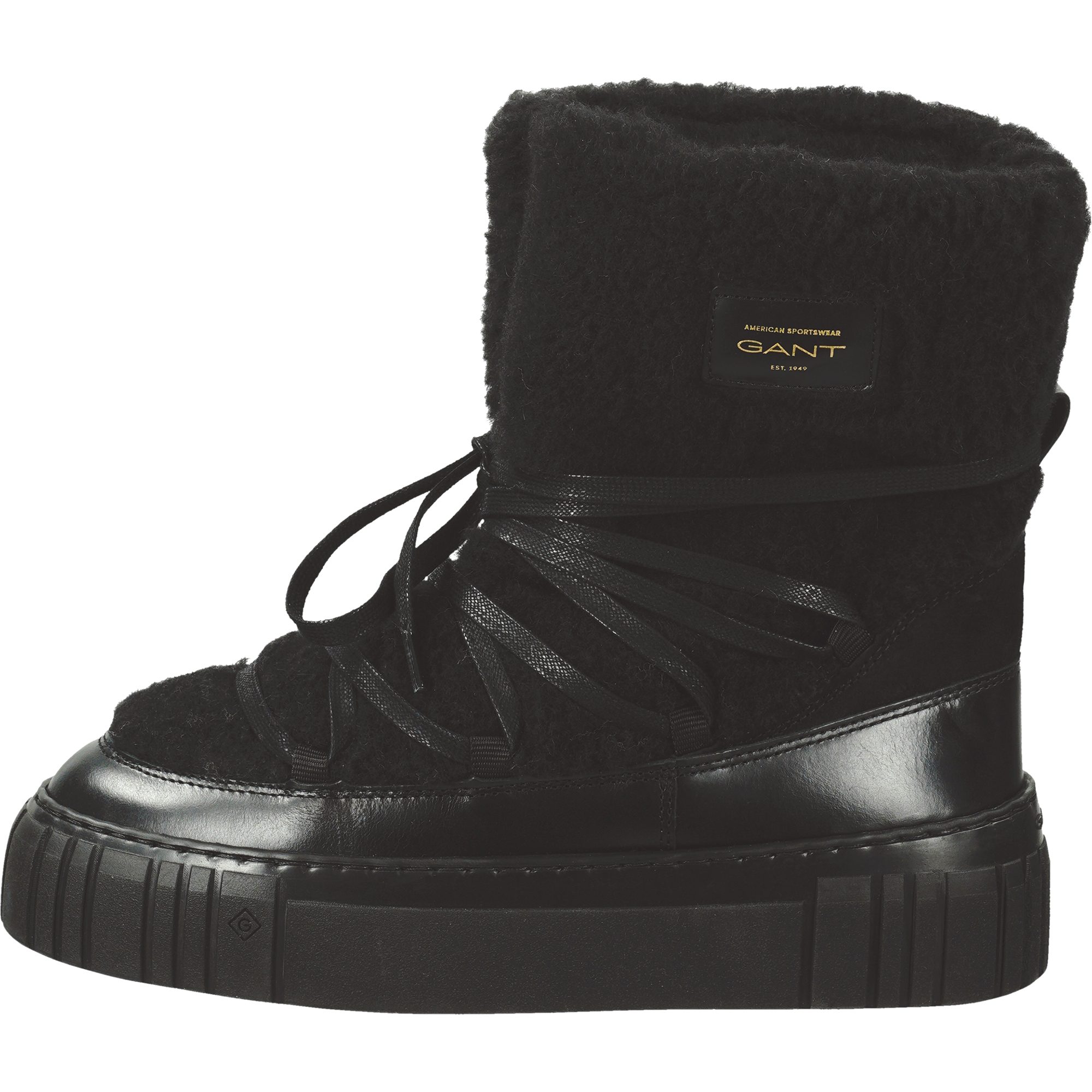 Gant Snowmont Winterboots Damen schwarz