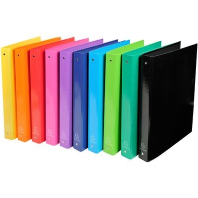 Exacompta Iderama - Classeur à anneaux - Dos 40 mm - A4 - pour 200 feuilles - disponible dans différentes couleurs