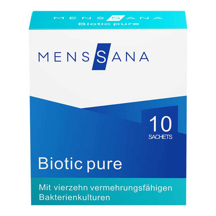Biotic pure Menssana Pulver, 10 St
