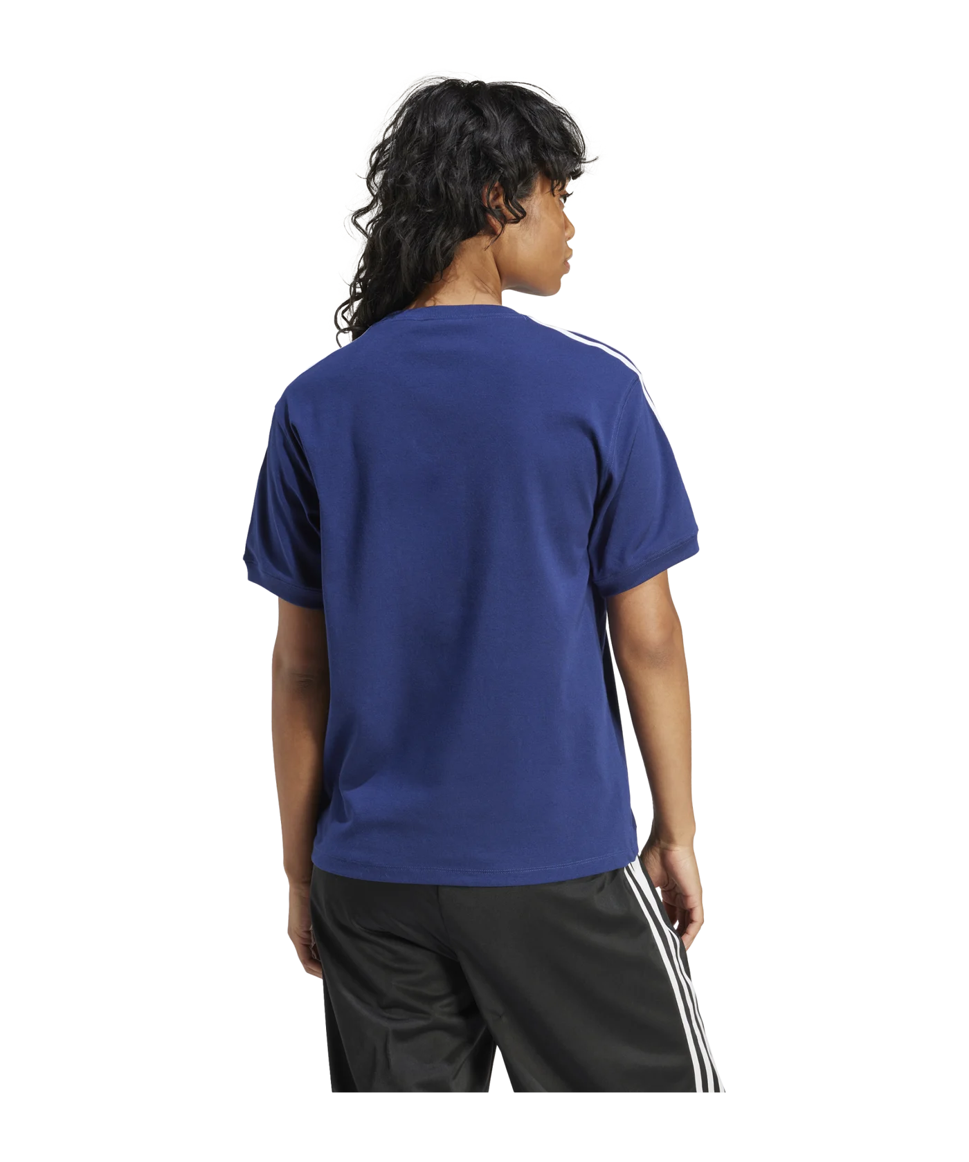 adidas Originals 3-Stripes Baby T-Shirt Damen Blau