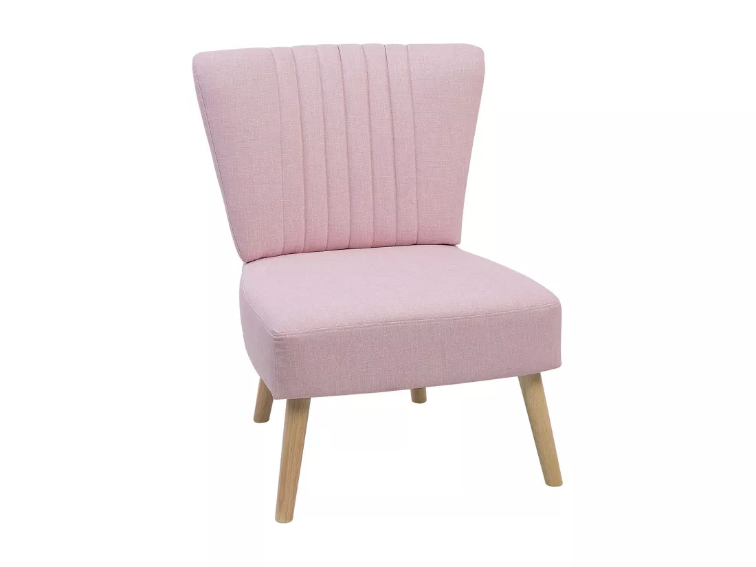 Fauteuil VAASA Tissu Rose
