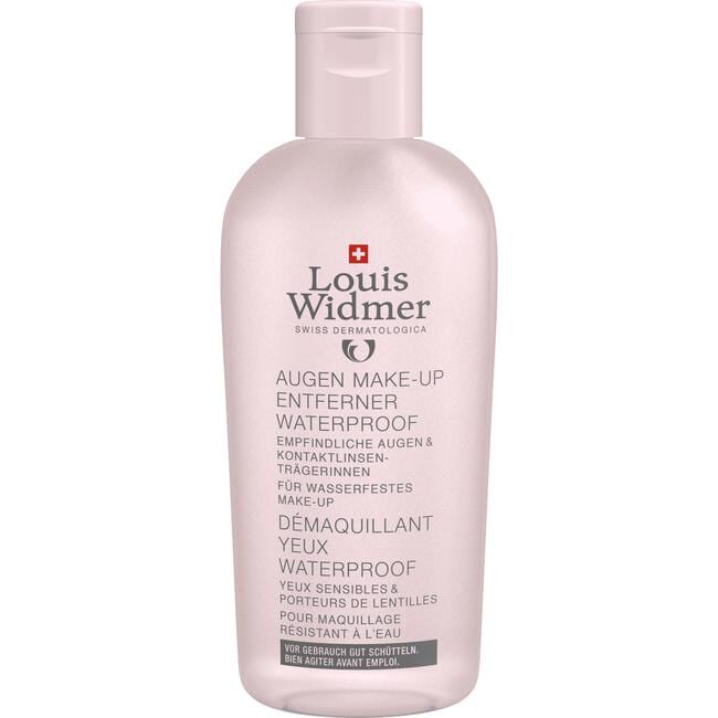 Louis Widmer Oogmake-up Reiniging Waterproof Zonder Parfum 100 ML