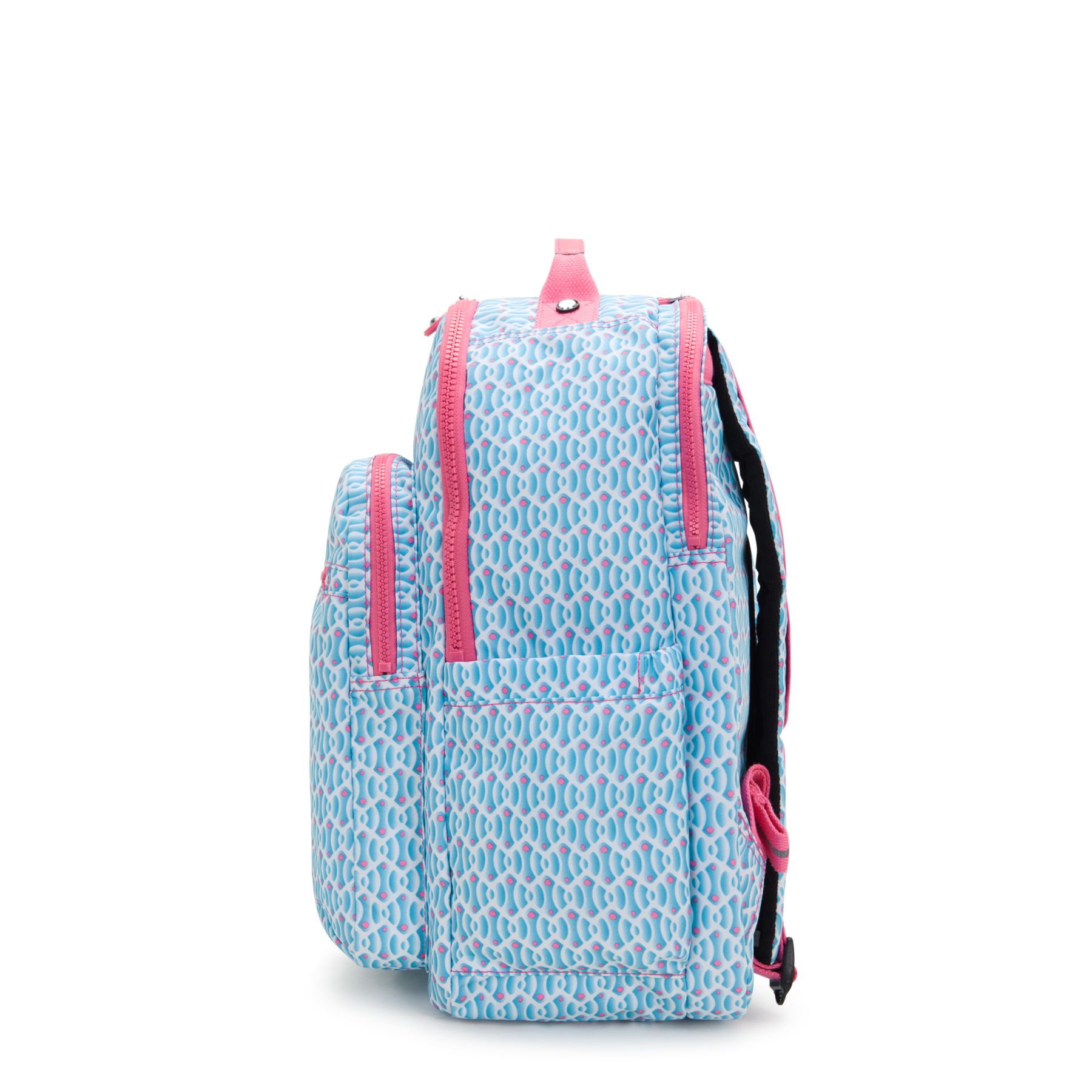 SEOUL COLLEGE Grand sac à dos avec compartiment séparé pour ordinateur portable - Dreamy Geo Combo
