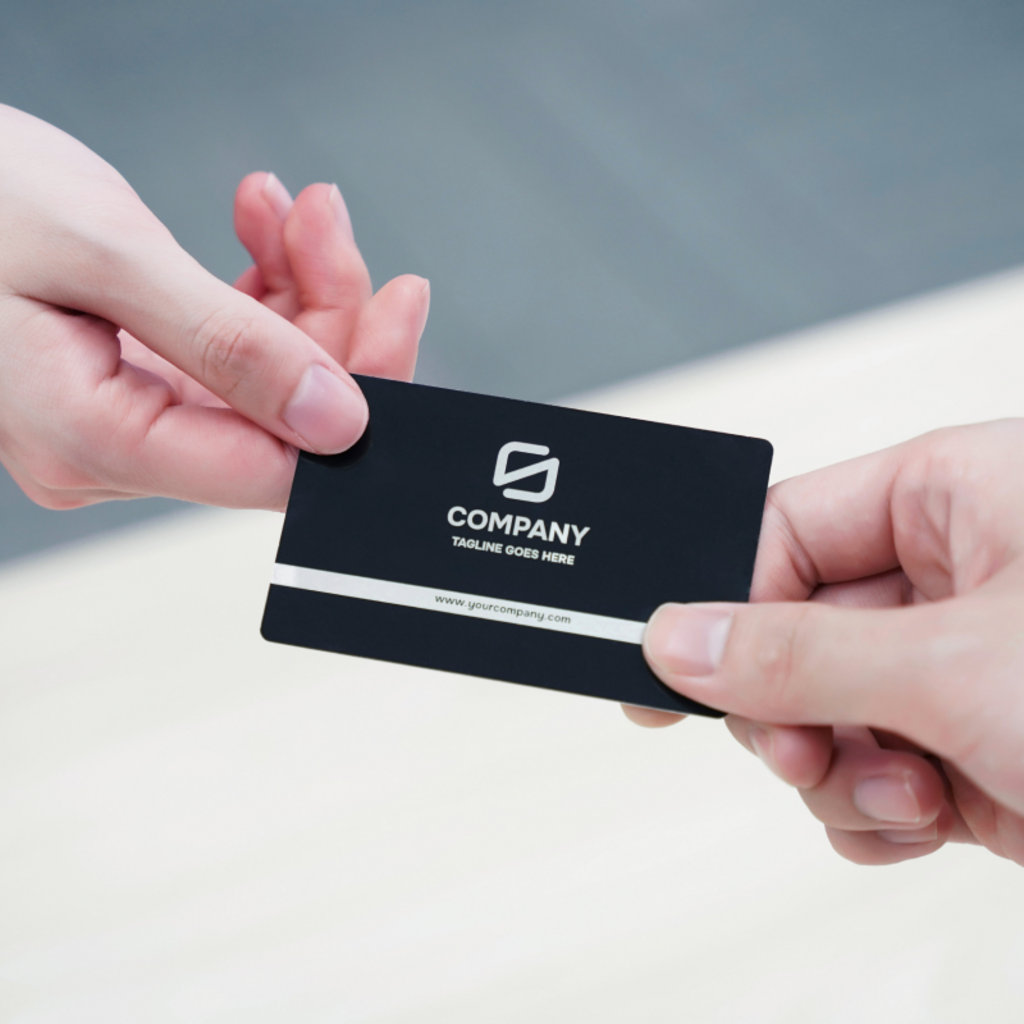 Bambu Lab  Aluminium Office Card, Black    Deine Visitenkarte in Elegant