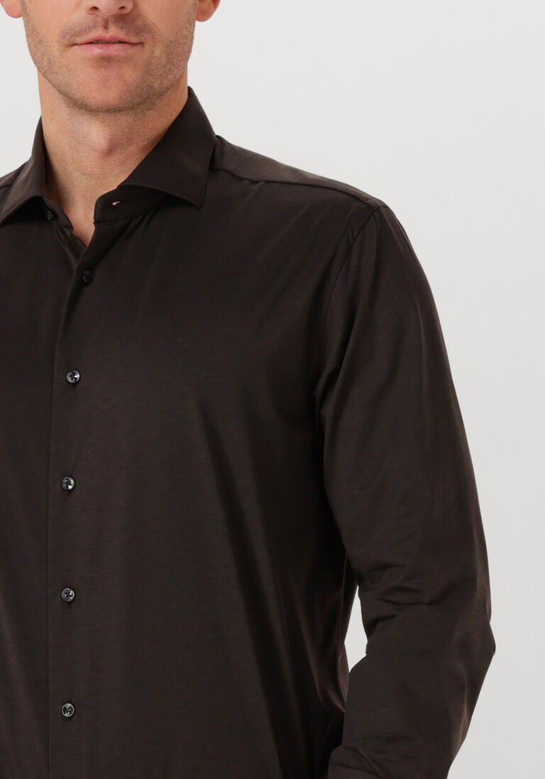 bruine xacus klassiek overhemd active shirt 558ml var070