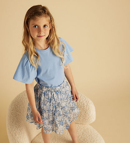 Creamie T-Shirt - gewebt - Xenon Blue