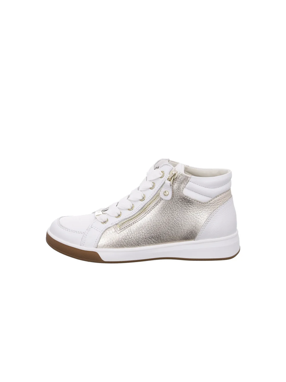Hightop Sneaker Rom weiß platin