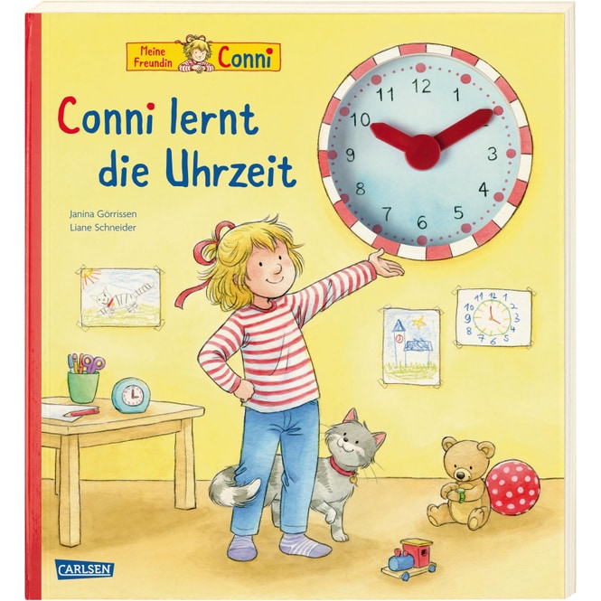 Conni-Bilderbücher - Conni lernt die Uhrzeit -Pappenbuch