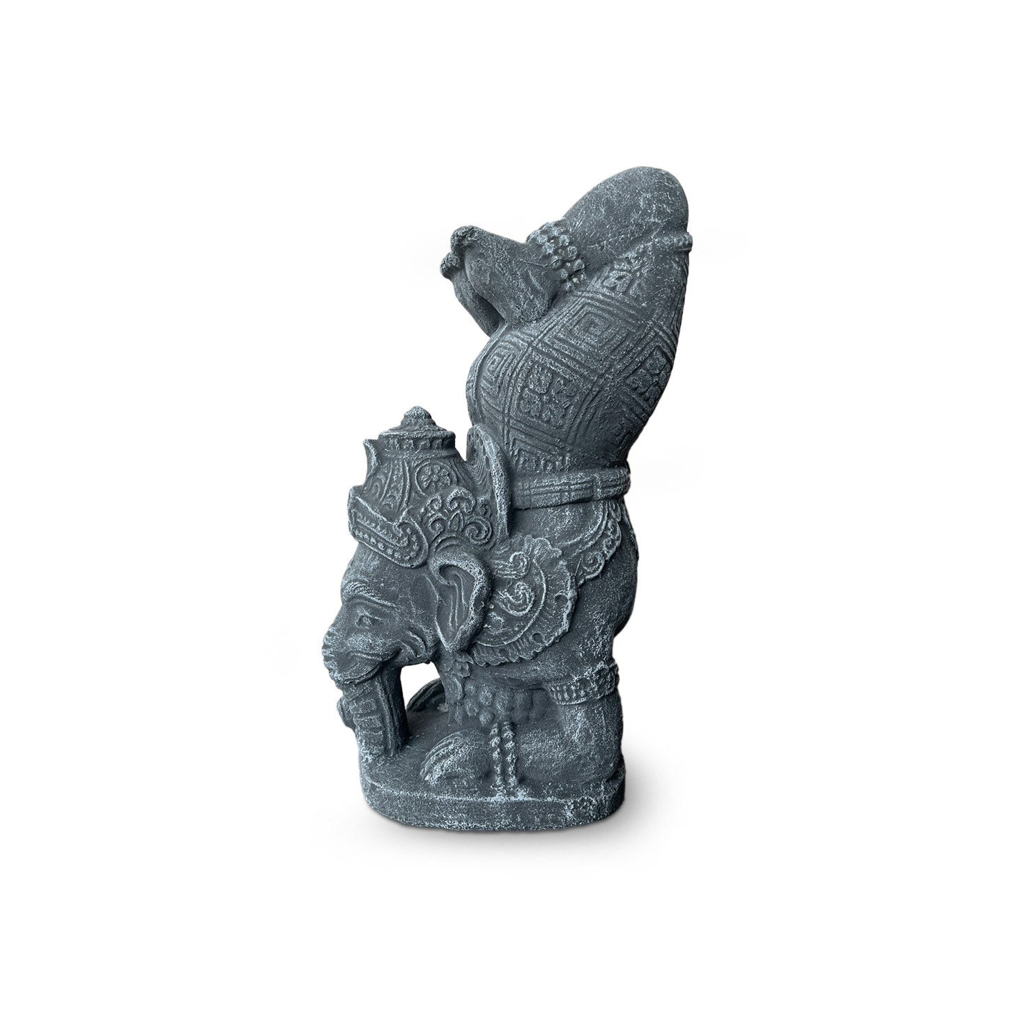 Zementfigur 'Yoga Ganesh', H 40 cm, B 15 cm, L 19 cm günstig bestellen