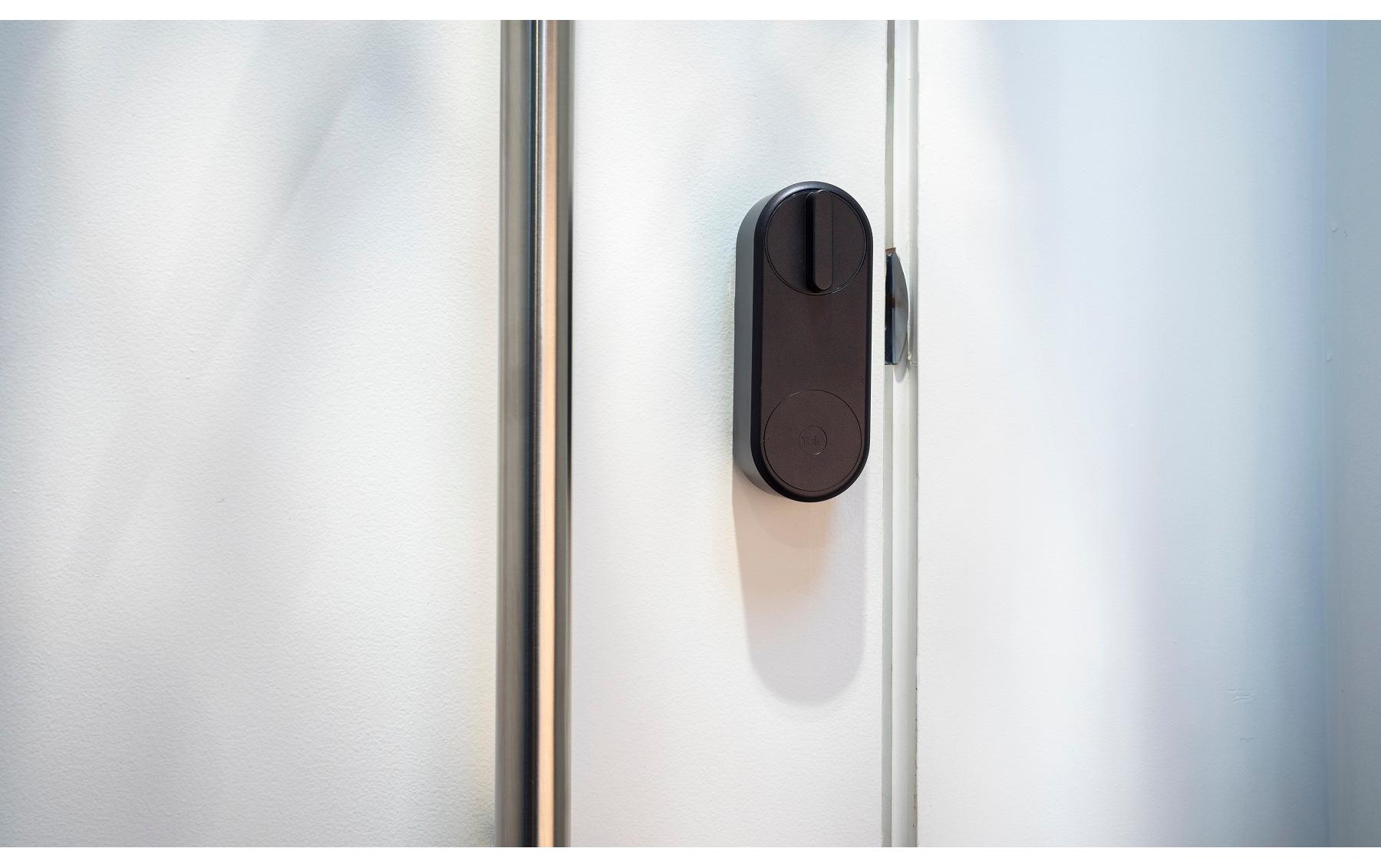 Linus Smart Lock, Schwarz EU, inkl. Bridge, Keypad, Zylinder<br>Smart Türschloss für 17 mm EURO Schlosszylinder