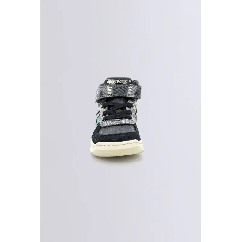 KICKALIEN NOIR BRILLANT SNEAKERS HAUTES Synthétique Fille