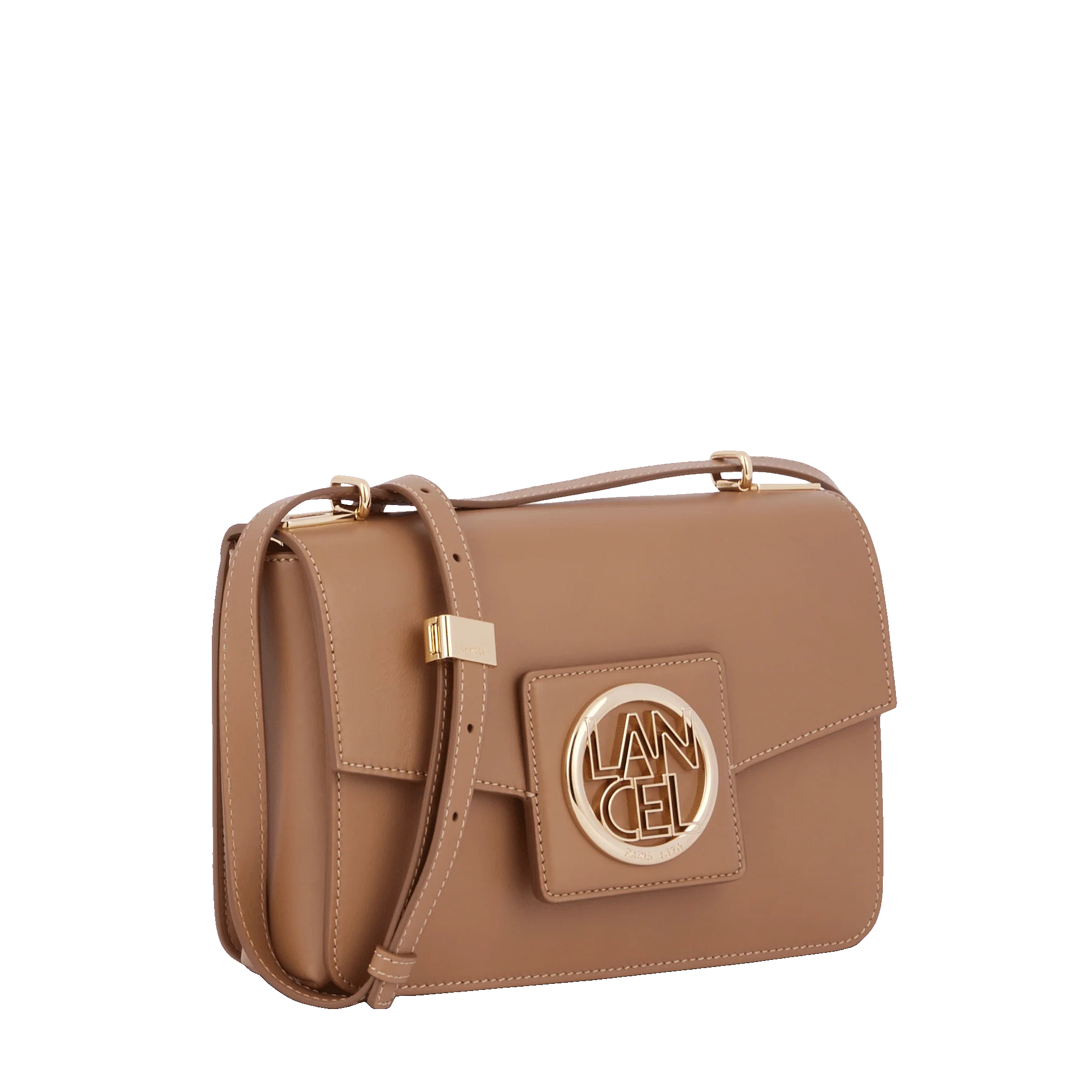 Sac rabat Roxane de Lancel-Granit/Doré