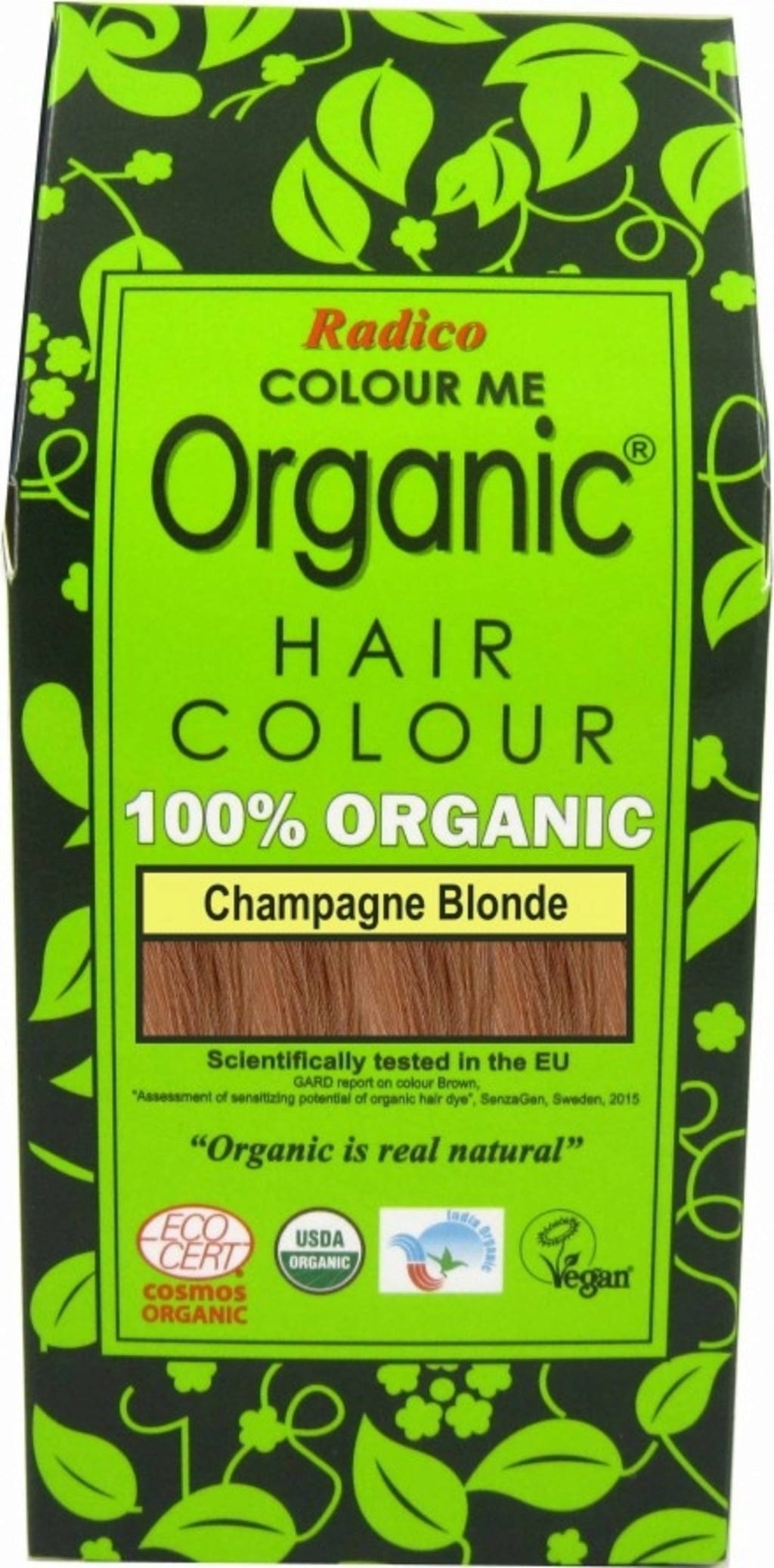 Radico  Pflanzenhaarfarbe Champagnerblond, 100 g