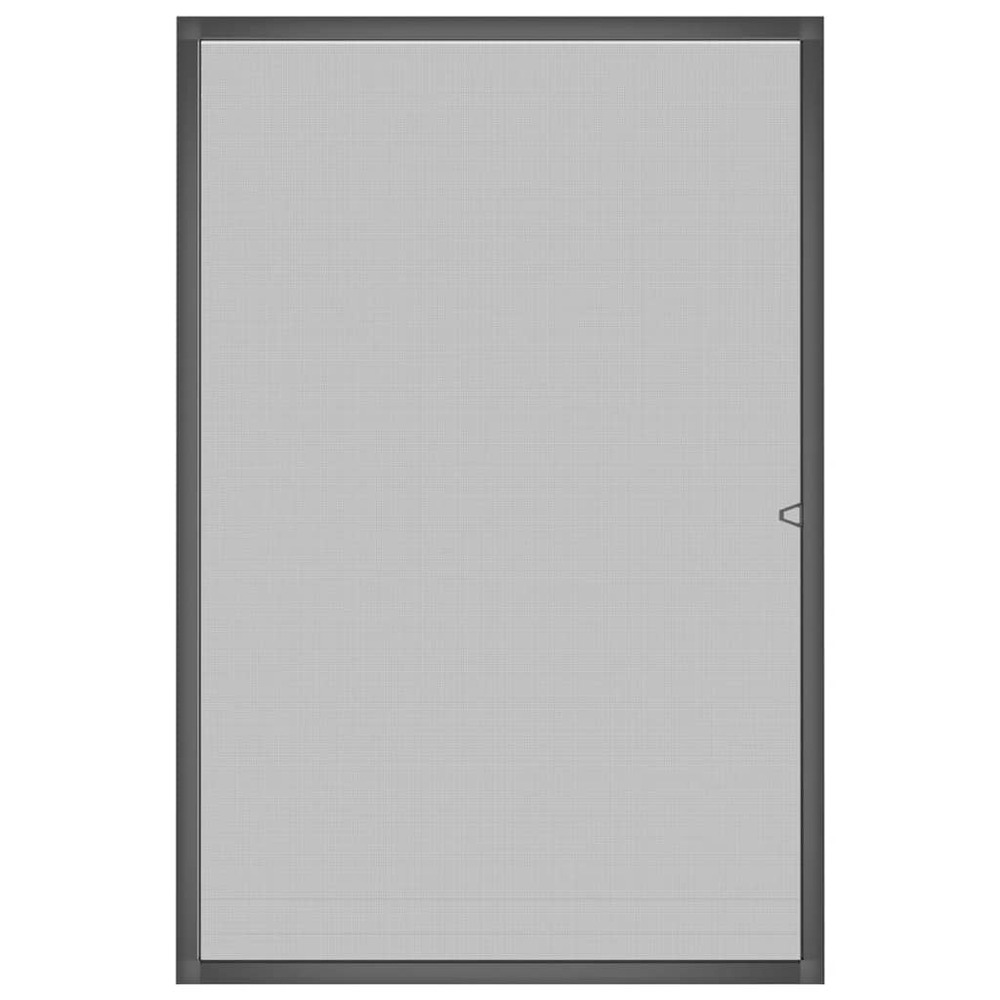 Moustiquaire pour fenêtres anthracite 80x120 cm