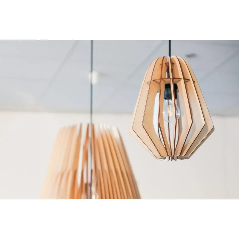 Bomerango Original S houten lampenkap small - Ø 25 cm