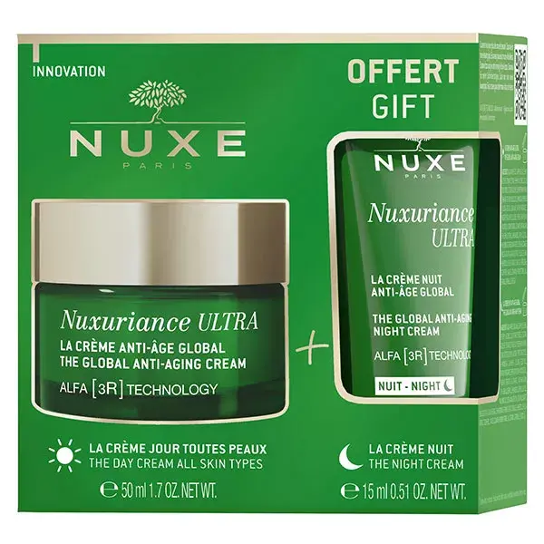 Kit Antienvelhecimento Global Nuxe Nuxuriance Ultra para Todos os Tipos de Pele 65ml