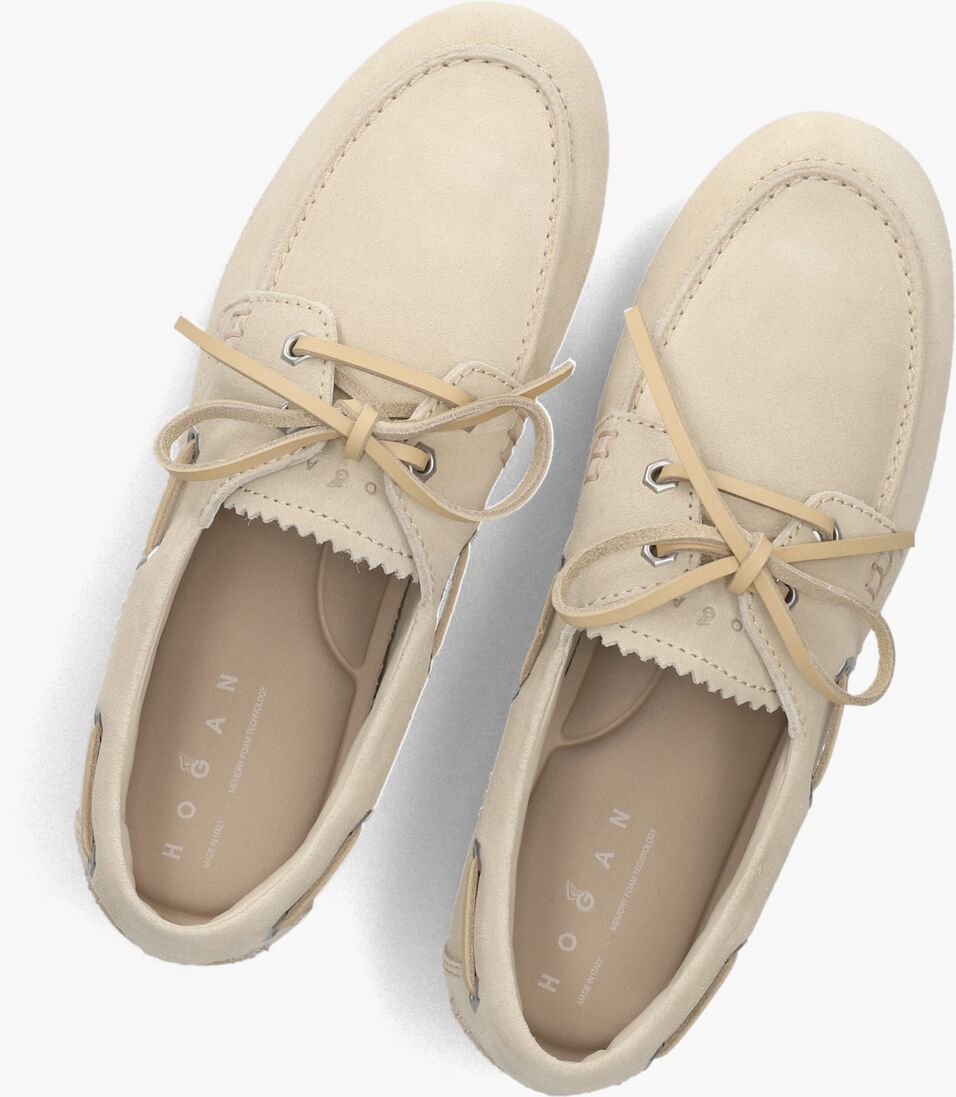 beige hogan mocassins h693 barca