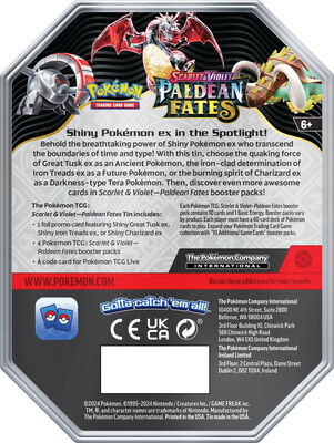 Pokémon Scarlet & Violet Paldean Fates Samlekort Blandet