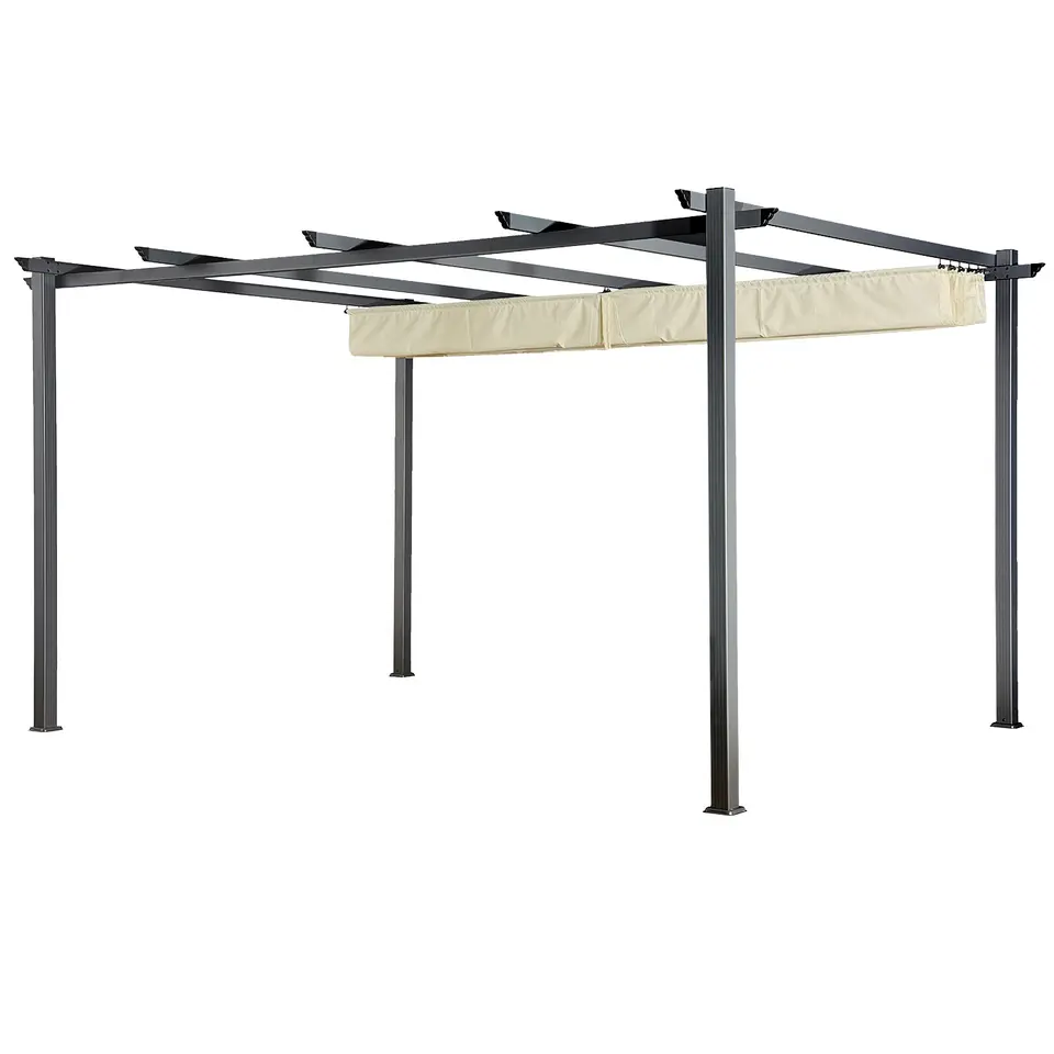 Happy Garden Pergola CASSIS - Beige - Aluminium