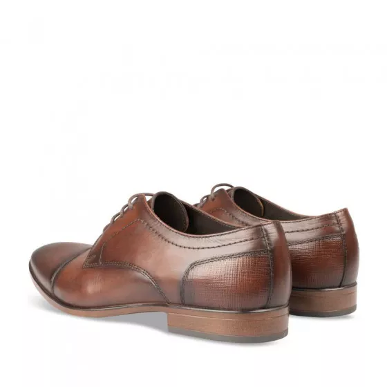 Derbies MARRON NEOSOFT HOMME CUIR