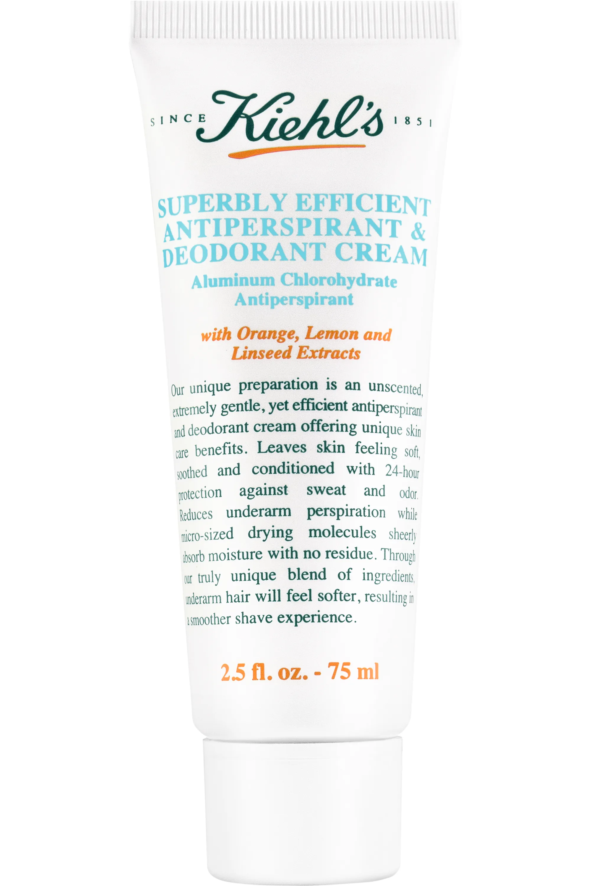 Kiehl's Déodorant crème anti-transpirant haute efficacité