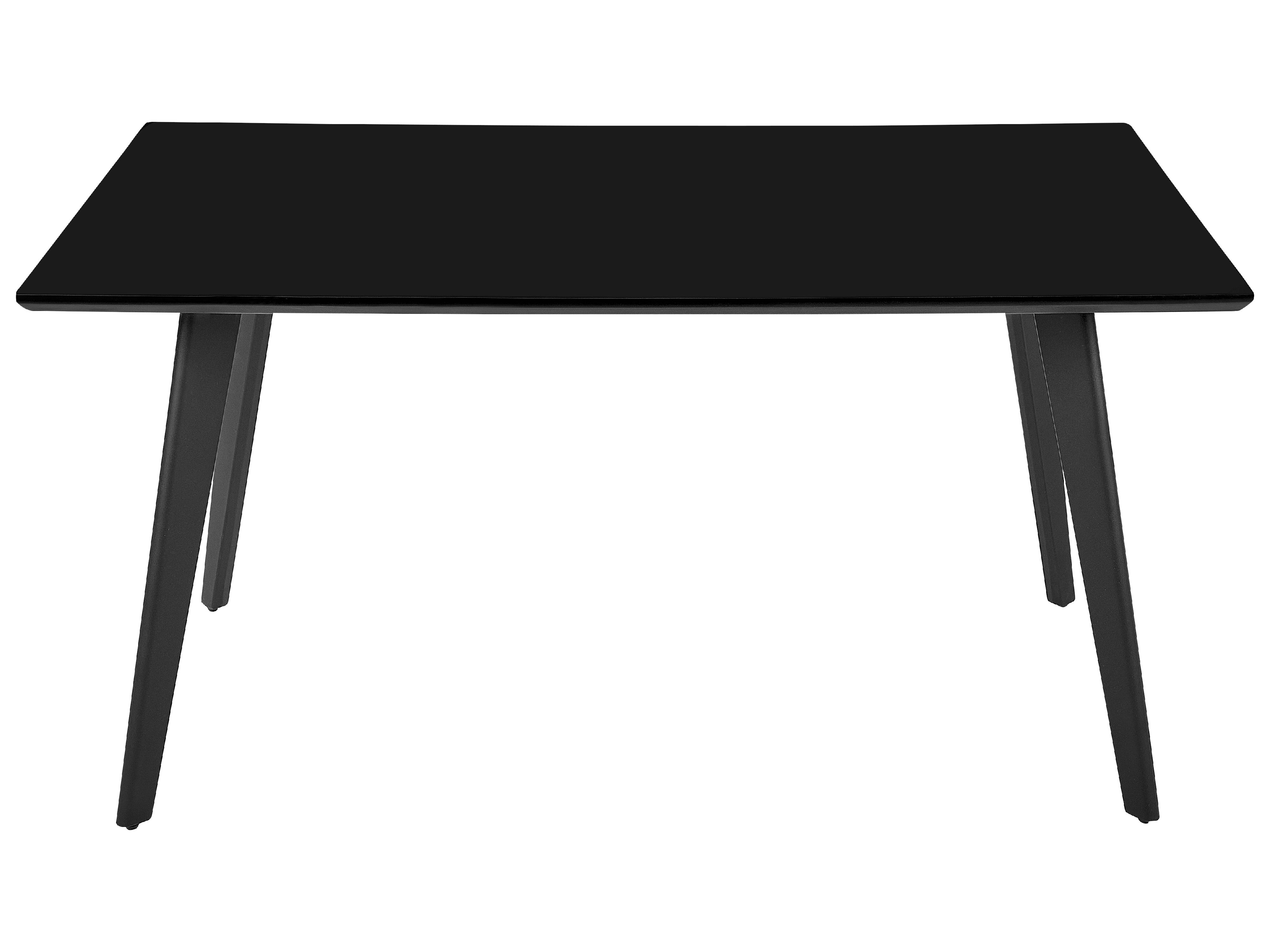 Eettafel DORCAS Zwart 90 cm 150 cm
