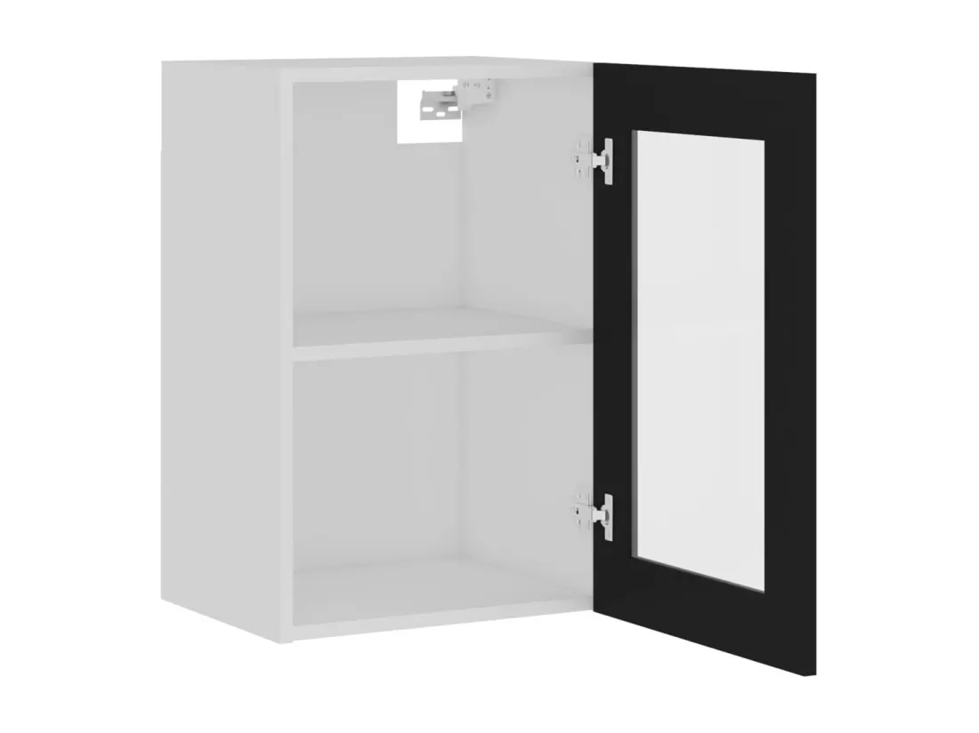 Armoire en verre suspendue 