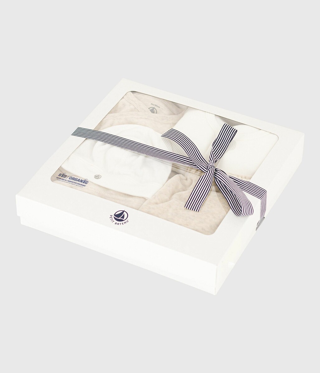 PETIT BATEAU<br>Conjunto bebê 0 meses - 3 meses