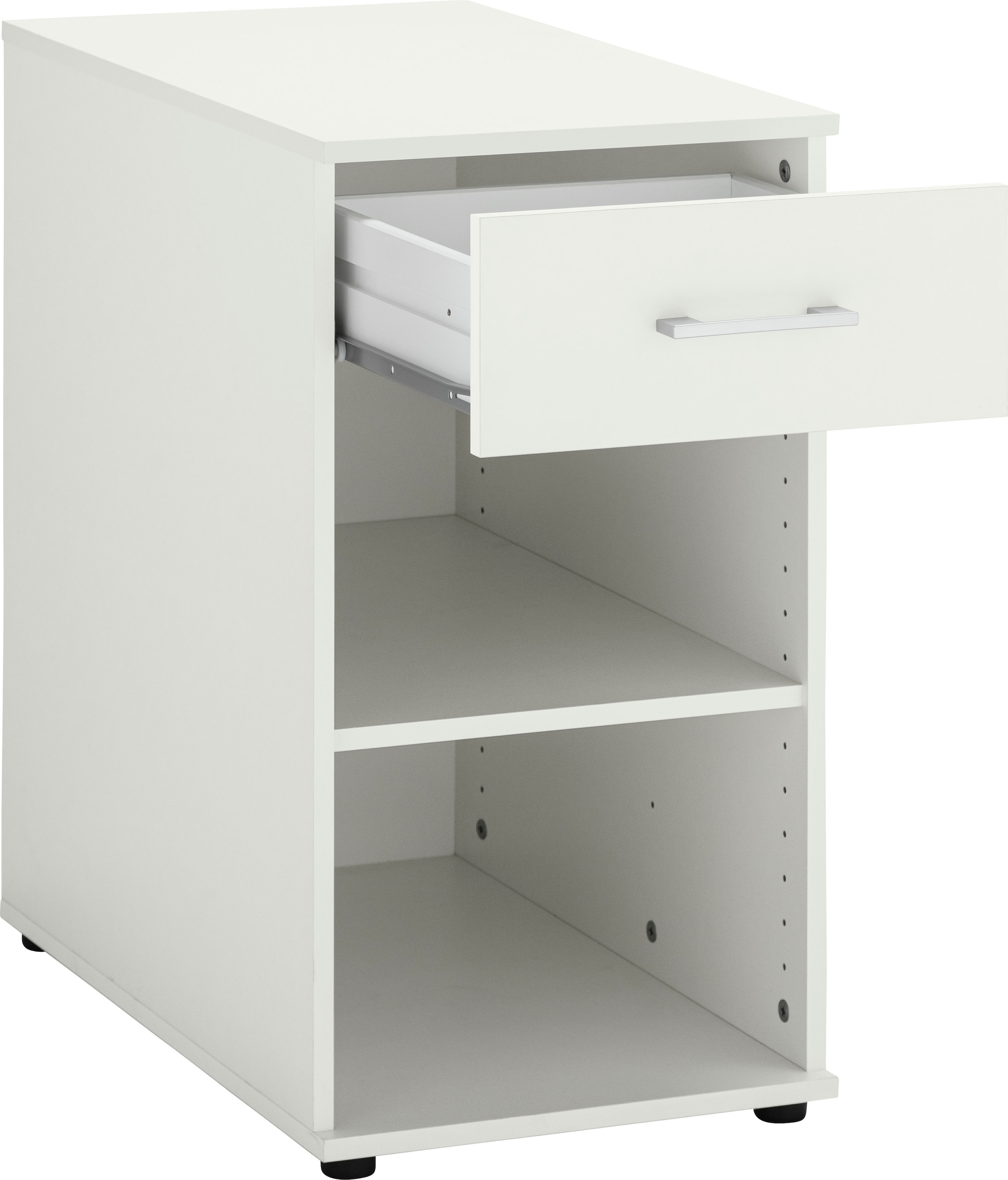 VOGL Möbelfabrik Rollcontainer »Modila« 1 Stk. tlg. Anstellcontainer offen 1 Schublade