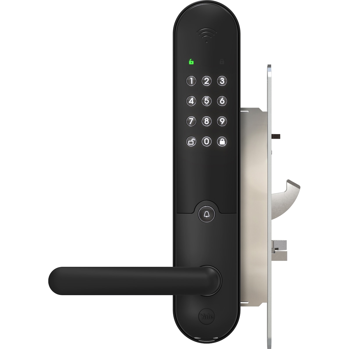 Yale Doorman L3S Flex digital dørlås (sort)