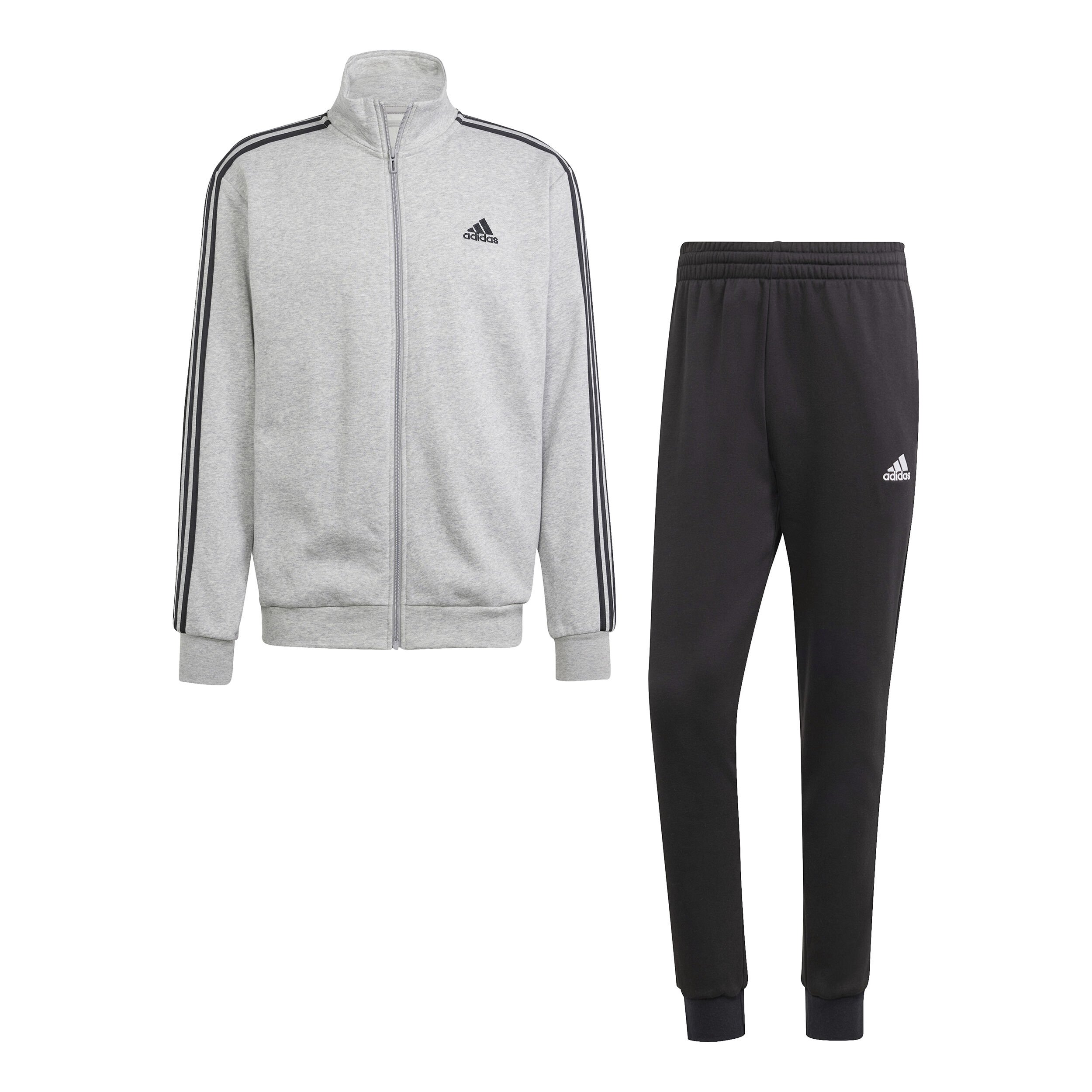 adidas 3Stripes Training Survêtement Hommes - Gris Clair , Noir