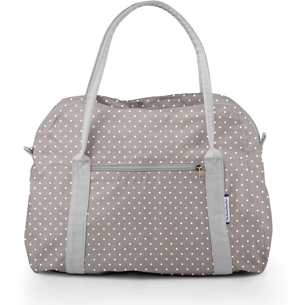 Sac Bowling Pois Gris Clair