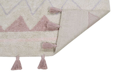 Lorena Canals Teppe Azteca Natural, Nude Vintage